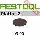 Шлифовальный круг FESTOOL Platin 2 STF D 90/0 S1000 PL2/15