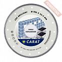 Диск алмазный по керамограниту и мрамору 300х25,4 мм CARAT Turbo Brilliant CDC