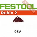 Шлифовальные листы FESTOOL Rubin 2 STF V93/6 P40 RU2/50