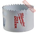 Биметаллическая универсальная коронка 70х41 мм MILWAUKEE Hole Dozer 49560163