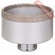 Коронка алмазная по керамограниту 80 мм хвостовик M14 BOSCH Dry Speed Best for Ceramic 2608587134