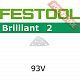 Шлифовальные листы FESTOOL Brilliant 2 STF V93/6 P180 BR2/10