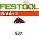 Шлифовальные листы FESTOOL Rubin 2 STF V93/6 P120 RU2/50