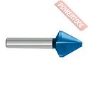 Зенковка по металлу HSS-XE Blue-Tec 60 градусов 8 мм цилиндрический хвостовик LENZ LZSK-80080 F