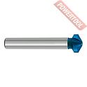 Зенковка по металлу HSS-XE Blue-Tec 120 градусов 8,3 мм цилиндрический хвостовик LENZ LZSK-88080 F