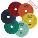 АГШК (черепашка) алмазный гибкий шлифовальный круг 100 мм 100 mesh мокрый и сухой DIAM Master Line Universal