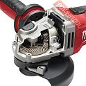 Аккумуляторная угловая шлифмашина MILWAUKEE M18 CAG-125X-0 FUEL