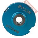 Коронка алмазная для подрозетников по бетону 72х70 мм хвостовик M16 боковое охлаждение BYCON 2023072