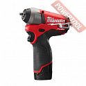 Аккумуляторный импульсный ударный гайковерт MILWAUKEE M12 CIW14-202C FUEL