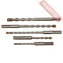 Набор буров SDS-Plus 6/8/10/12 мм 2 грани 5 шт D.BOR V Plus 240400