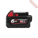 Аккумулятор 18 В 6 Ач Li-Ion MILWAUKEE M18 B6