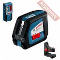 Лазерный уровень построитель плоскостей BOSCH GLL 2-50 BM 1 LR 2 L-Boxx