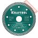 Диск алмазный по железобетону 125х22,23 мм KRAFTOOL Turbo 36682-125