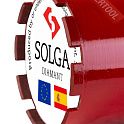 Коронка алмазная по бетону 87х450 мм 1 1/4 UNC SOLGA DIAMANT Ag SDAg087.450