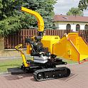 Самоходный гусеничный коммунальный измельчитель веток LASKI LS 160 P Track