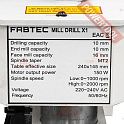 Сверлильно фрезерный станок по металлу FABTEC Mini Mill X1